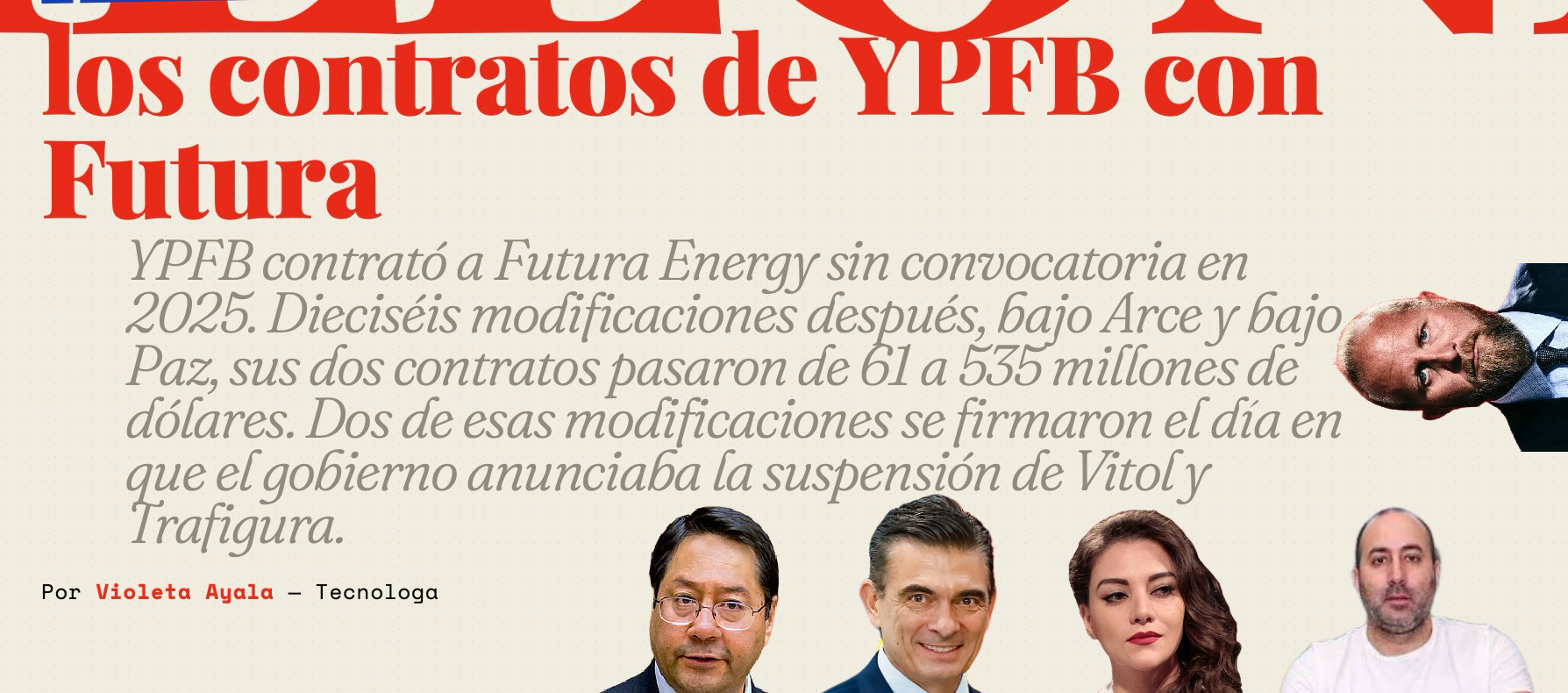 YPFB’s Contracts with Futura