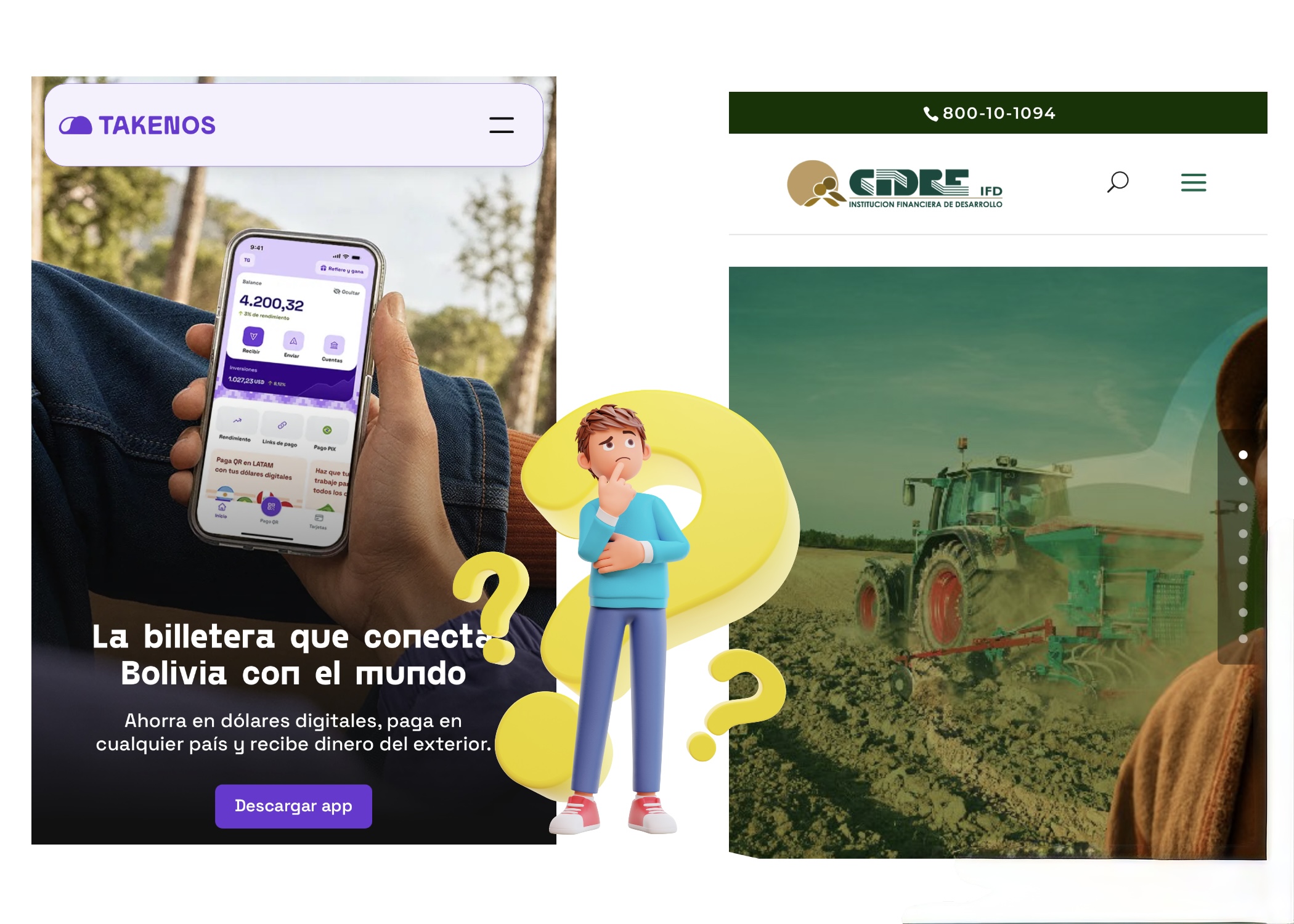 Takenos lo admite. ¿Cuándo vas a ver a quién le pagas?